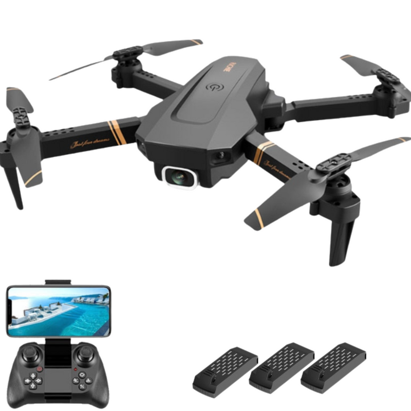 Drone Profissional Quadcopter Com Wifi e Controle Remoto